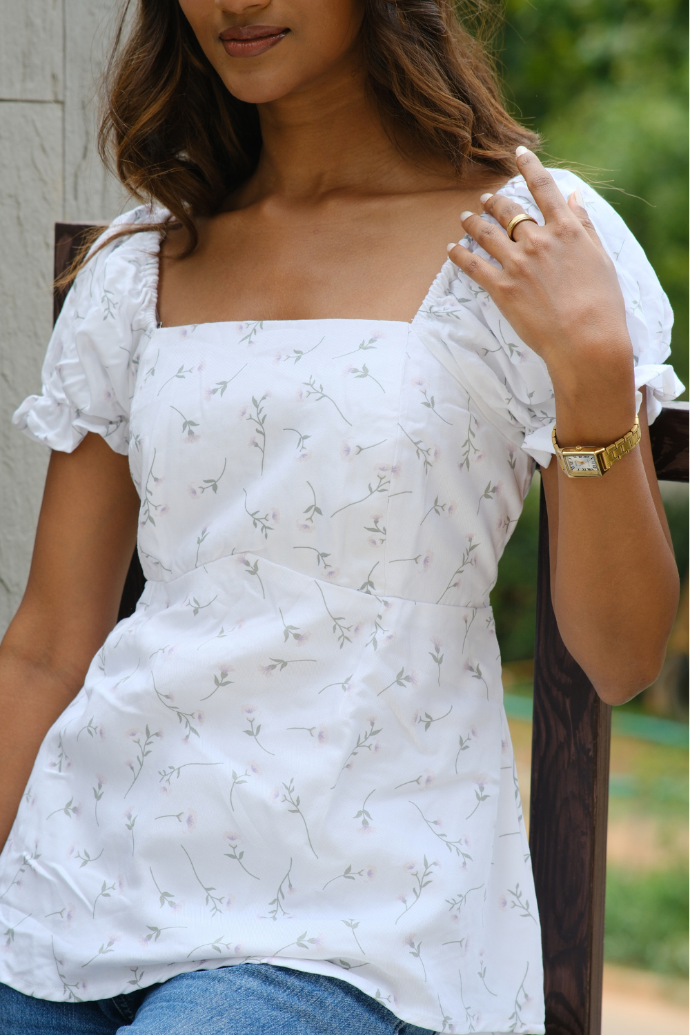 Kiara Top in Lavender Breeze