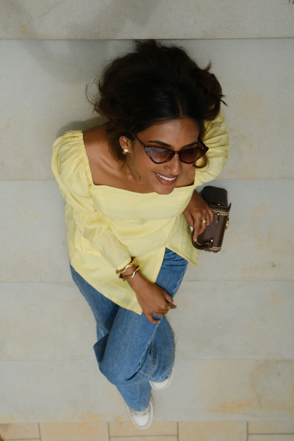 Anika Top in Butter Yellow