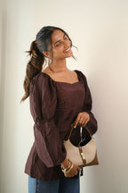 Anika Top in Espresso