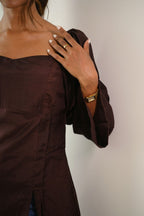 Anika Top in Espresso