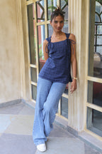 Zoya Top in Midnight Blue