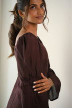 Anika Top in Espresso
